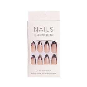 HPYFOI press on nails displayed on a flat surface