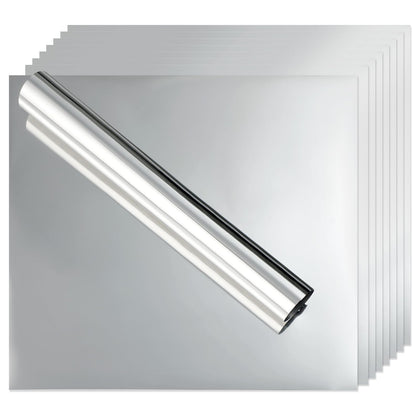 HTVRONT Chrome Silver Vinyl 12x12 pack front view
