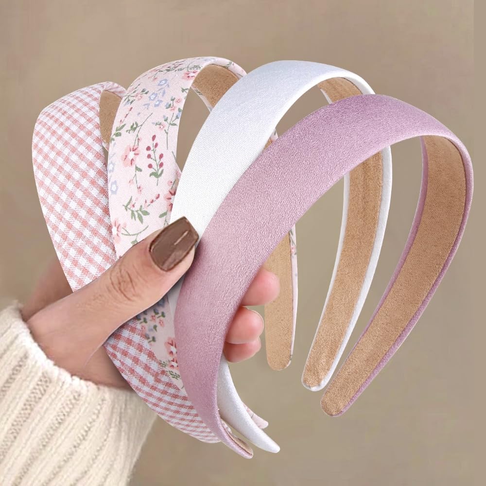 Huachi headbands for women in assorted colours, front view