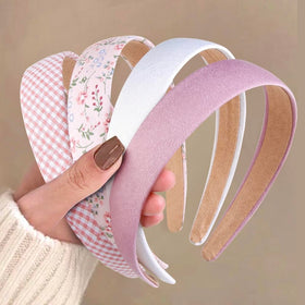 Huachi headbands for women in assorted colours, front view