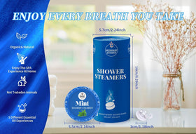 HUAHAI SHOWER Aromatherapy Steamers Grapefruit tablet close-up