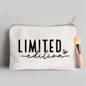 HubbgDesign Limited Edition Makeup Bag packaging display