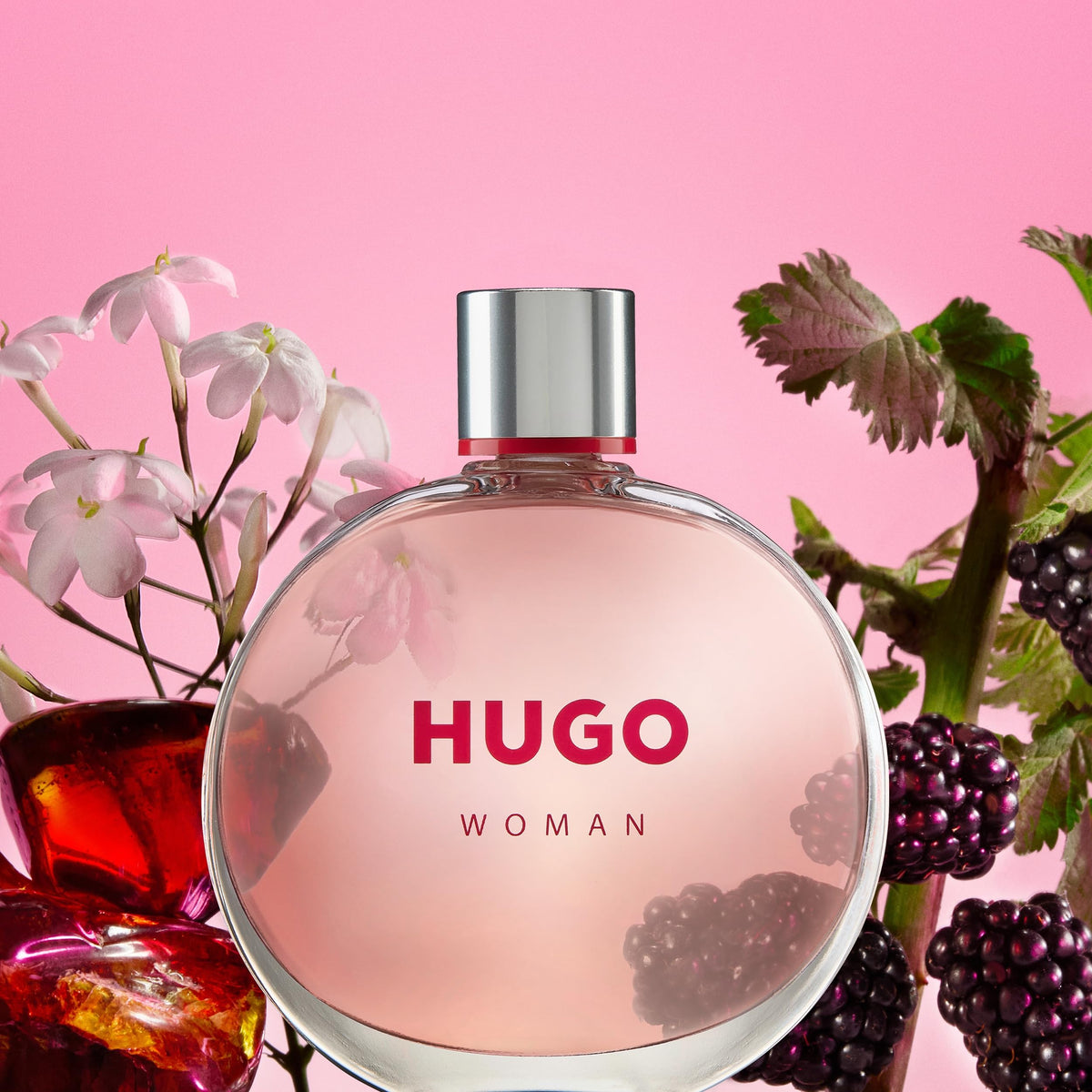 Hugo Boss Deep Red Eau de Parfum in lifestyle setting