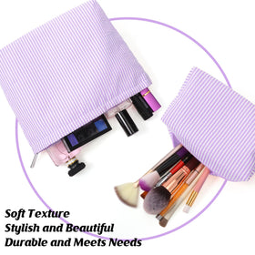 Huhumy cosmetic pouch set with toiletries inside