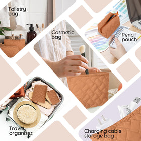 Huhumy Makeup Bag Set packaging display