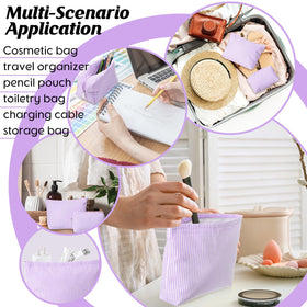 Huhumy makeup bags in a stylish setting
