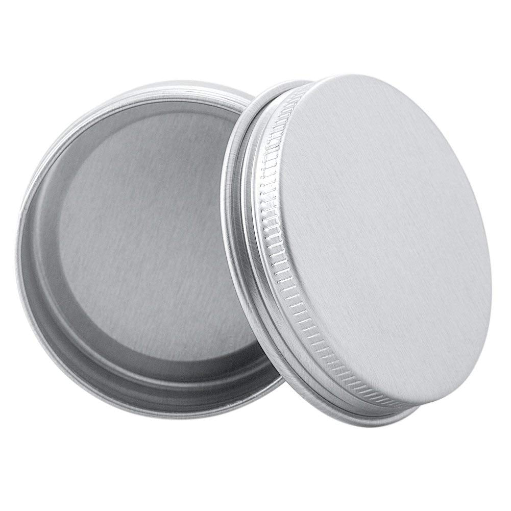 Hulless Aluminium Tin Jar 2 Ounce side view