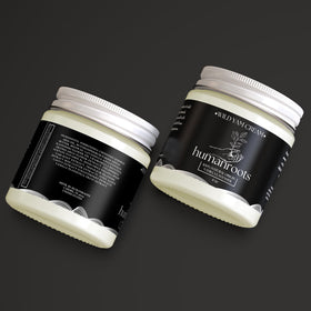 humanroots Wild Yam Cream 4 oz Vanilla Lavender packaging details