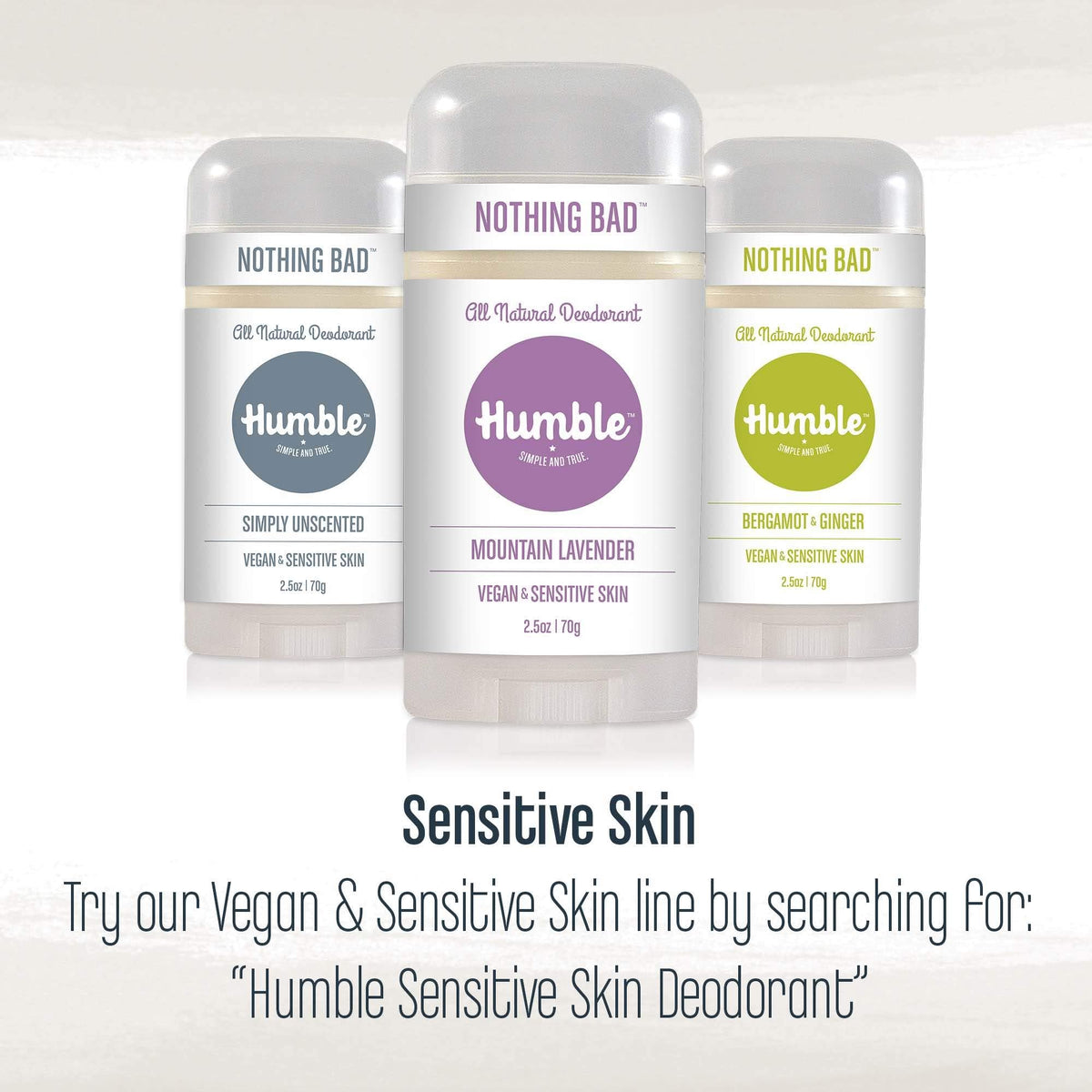 HUMBLE deodorant texture close-up