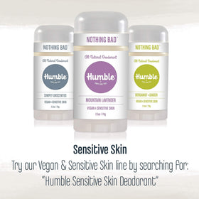 HUMBLE deodorant texture close-up