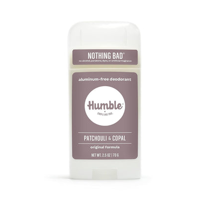 HUMBLE Patchouli Copal Frankincense Deodorant front view