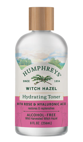 Humphreys Witch Hazel Hydrating Toner 8 Fl Oz front view