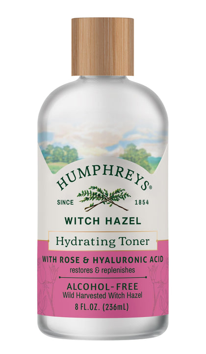 Humphreys Witch Hazel Hydrating Toner 8 Fl Oz front view