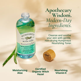 Humphreys Witch Hazel Nourishing Toner 8 Fl Oz side view