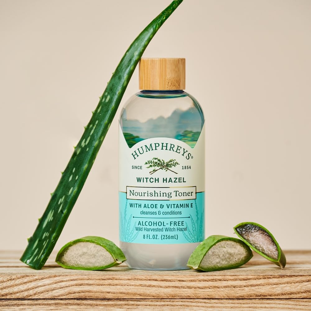 Humphreys Witch Hazel Nourishing Toner 8 Fl Oz texture on skin