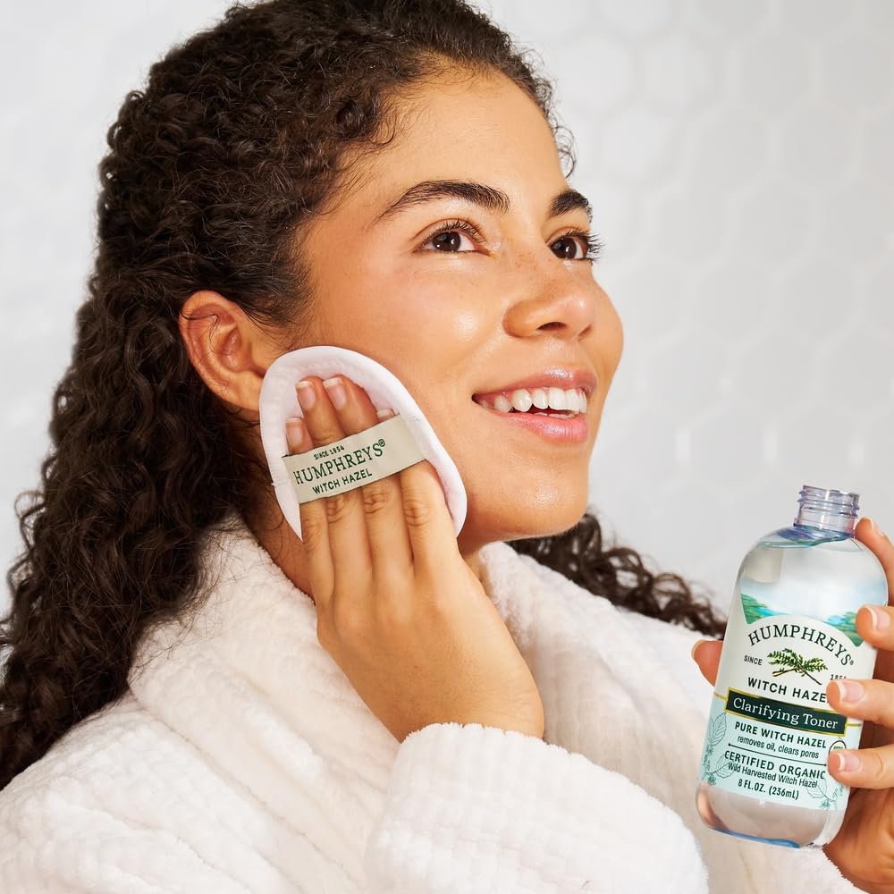 Humphreys Witch Hazel Toner lifestyle scene