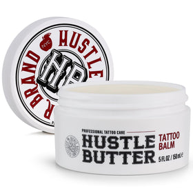 Hustle Butter Deluxe 5oz Tattoo Aftercare Balm front view