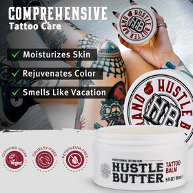 Hustle Butter Deluxe ingredients list on packaging