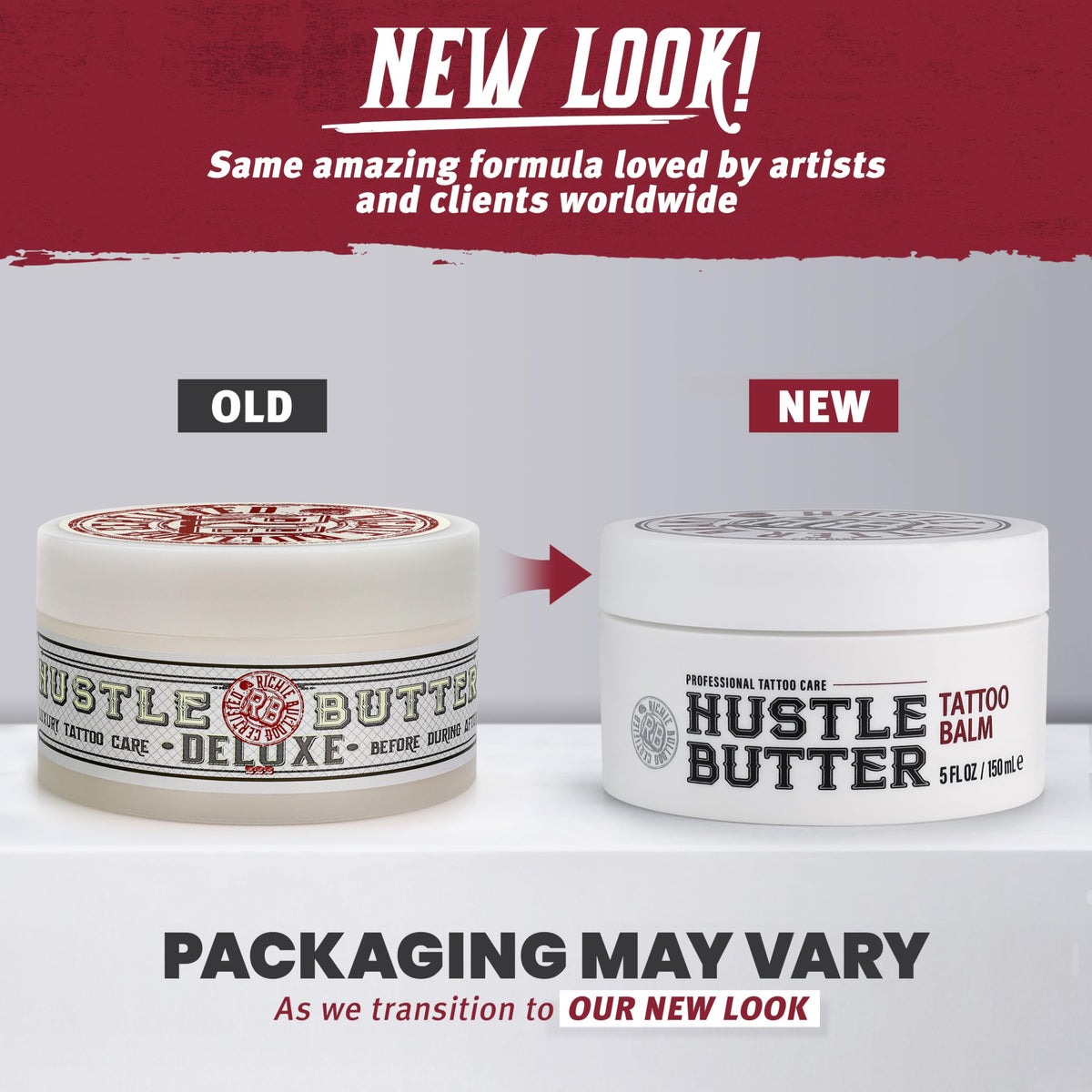 Hustle Butter Deluxe Tattoo Butter 5 oz back view