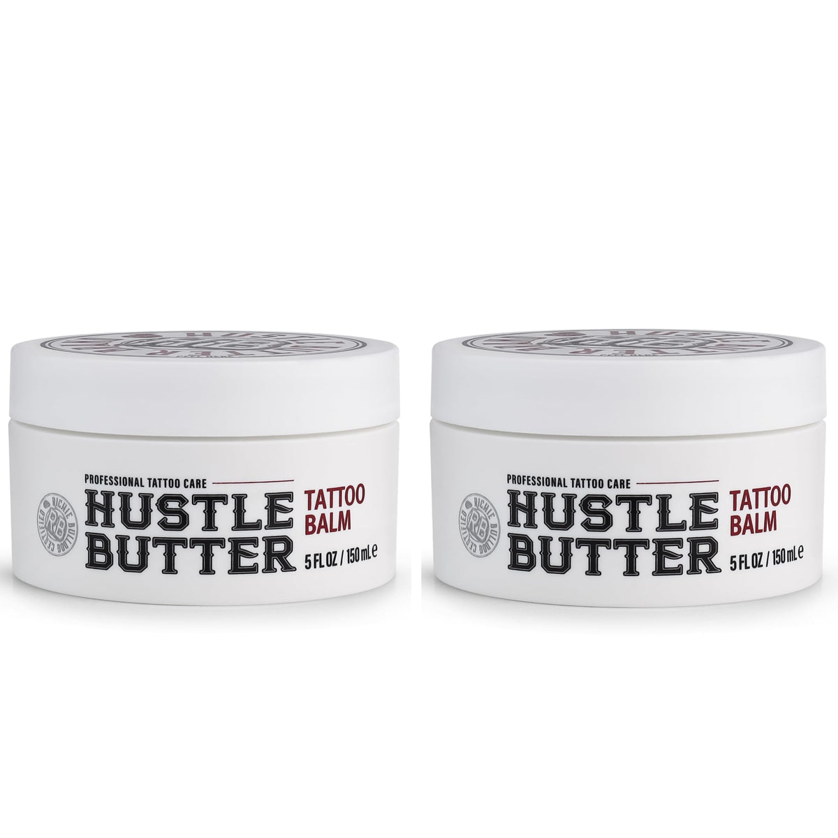 Hustle Butter Deluxe Tattoo Butter 5 oz front view