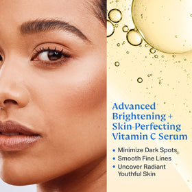HYDRONOVA serum application on skin close-up