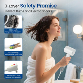 Hyspeedh Hair Dryer demonstrating low noise operation