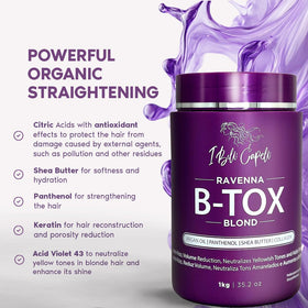 I Belli Capelli Ravenna Hair B-tox application process
