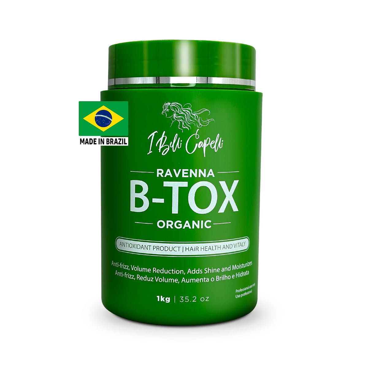 I Belli Capelli Ravenna Organic Hair B-tox 1kg front view