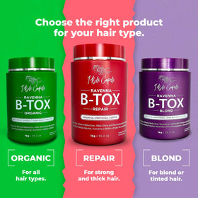 I Belli Capelli Ravenna Repair Hair B-tox 2 pack display