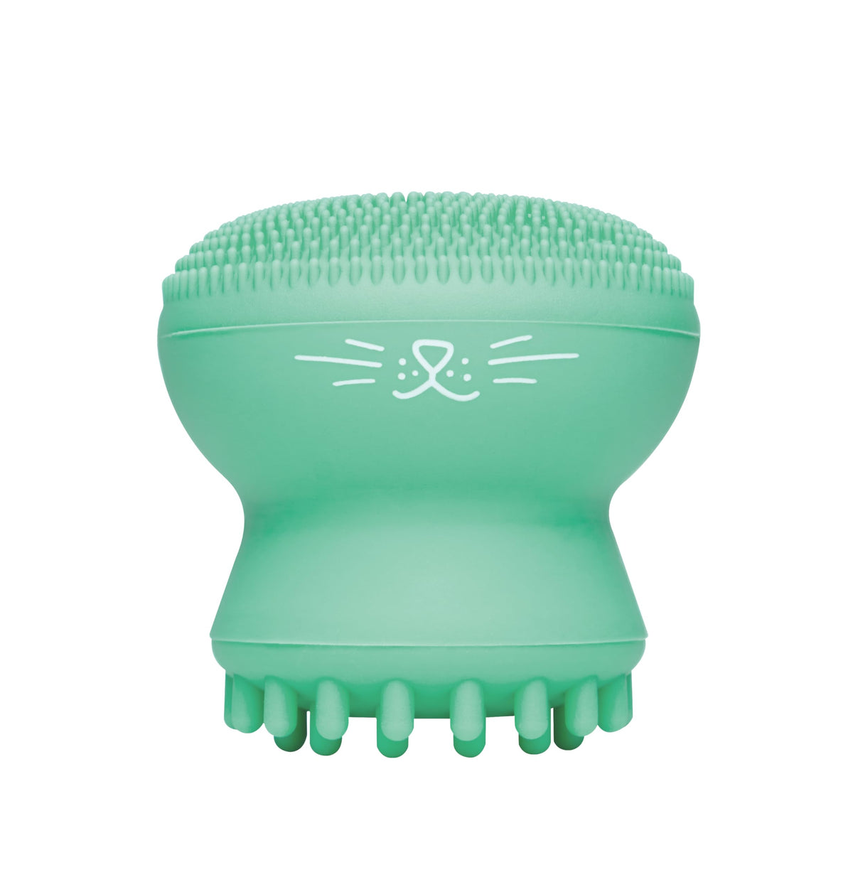 I DEW CARE Cleansing Tool front view with cat face design