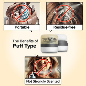 I DEW CARE Tap Secret Dry Shampoo Duo on a bathroom shelf