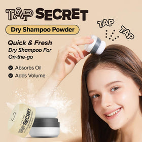 I DEW CARE Tap Secret Dry Shampoo Duo packaging