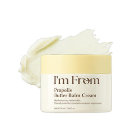 I'm From Propolis Butter Balm Cream front view with packaging