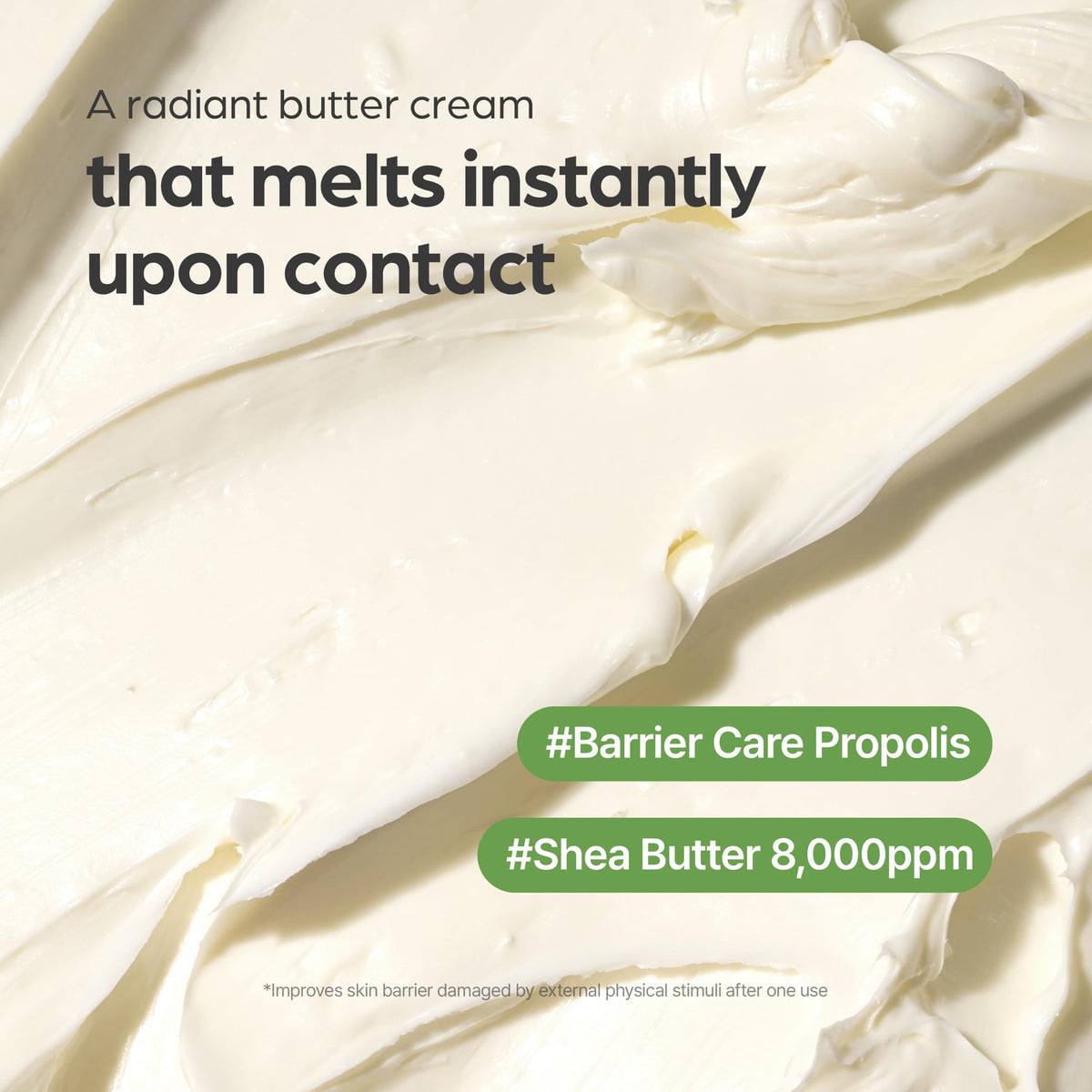 I'm From Propolis Butter Balm Cream on a wooden surface