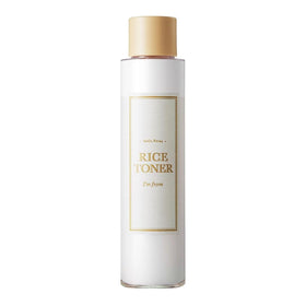 I'm From Rice Toner on a skincare shelf
