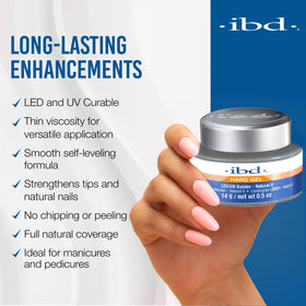 IBD Hard Gel Builder Gel 0.5 oz texture close-up