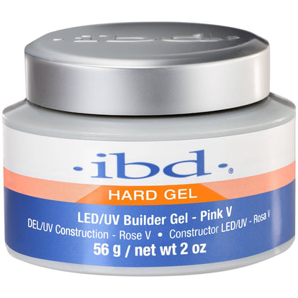IBD Hard Gel Builder Gel Pink V 2 oz front view