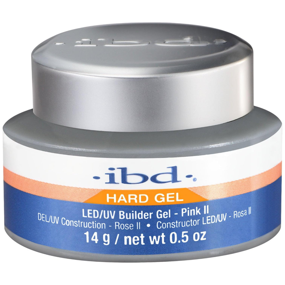 IBD Hard Gel LED/UV Builder Pink II 0.5 oz front view