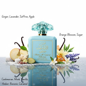 Iced Petal Eau de Parfum bottle with floral design