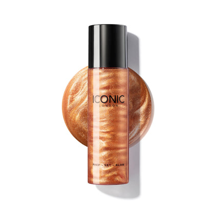 ICONIC LONDON Prep-Set-Glow Makeup Setting Spray front view