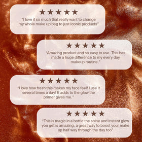 ICONIC LONDON Prep-Set-Glow Makeup Setting Spray lifestyle scene