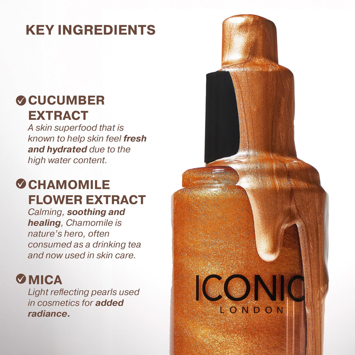 ICONIC LONDON Prep-Set-Glow Makeup Setting Spray packaging