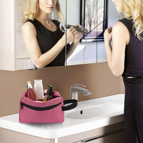 Icramsy Travel Toiletry Bag back view