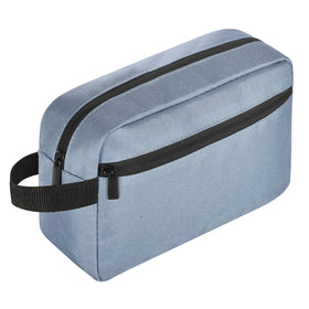 Icramsy Travel Toiletry Bag Blue front view