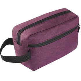 Icramsy Travel Toiletry Bag deep purple front view