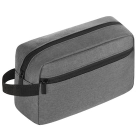 Icramsy Travel Toiletry Bag front view in grey