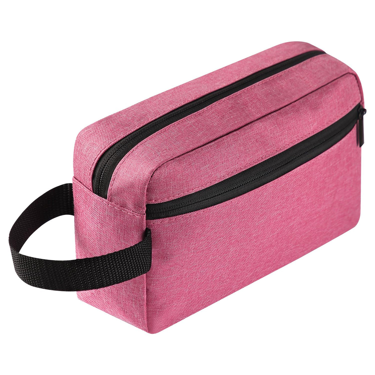 Icramsy Travel Toiletry Bag front view in rosy colour