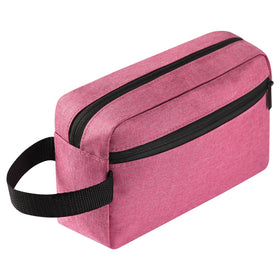 Icramsy Travel Toiletry Bag front view in rosy colour