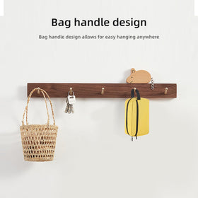 Icramsy Travel Toiletry Bag hanging on a hook
