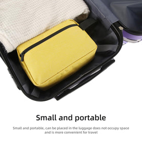 Icramsy Travel Toiletry Bag in a travel setting